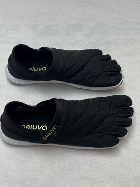 Peluva Zen Men’s Black Mesh Barefoot Recovery Shoes Size 11